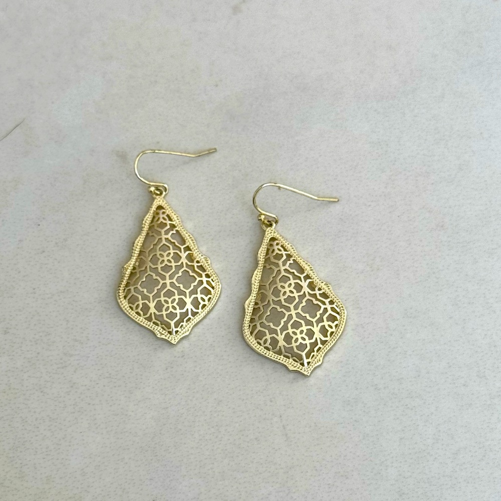 Kendra Scott Addie Drop Earrings for Women in Filigree, Fashion Jewelry